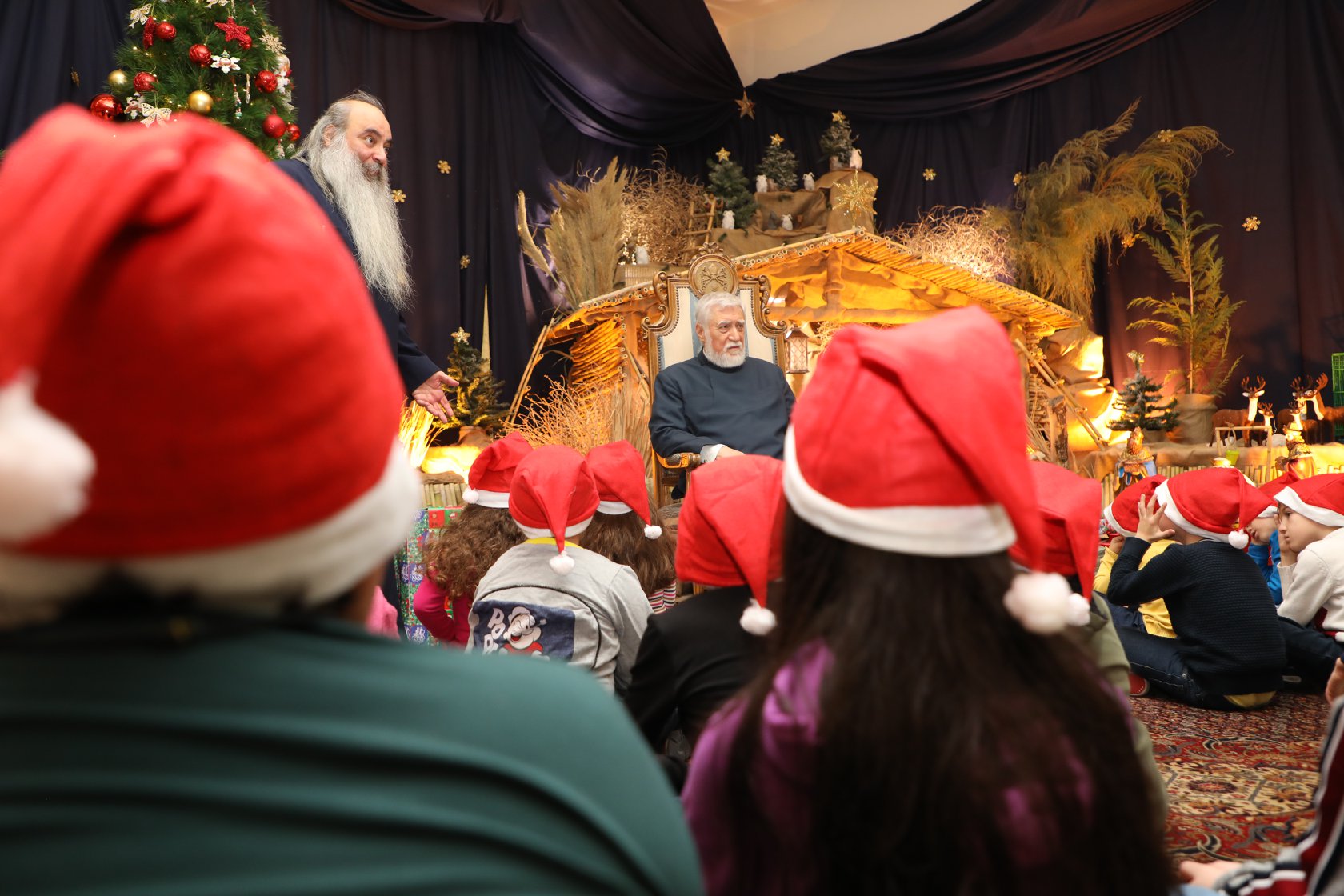 Catholicos Aram I visits Birds Nest Armenian Orphanage in Lebanon ...