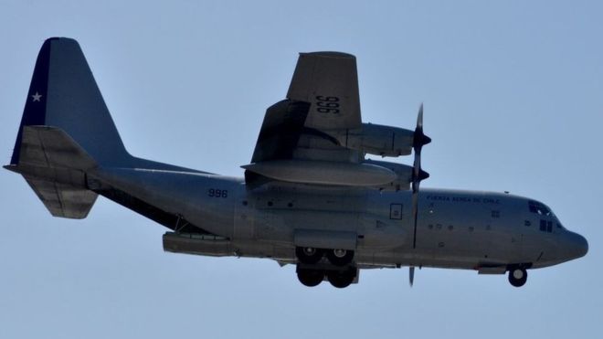 Chilean plane en route to Antarctica disappears with 38 on board