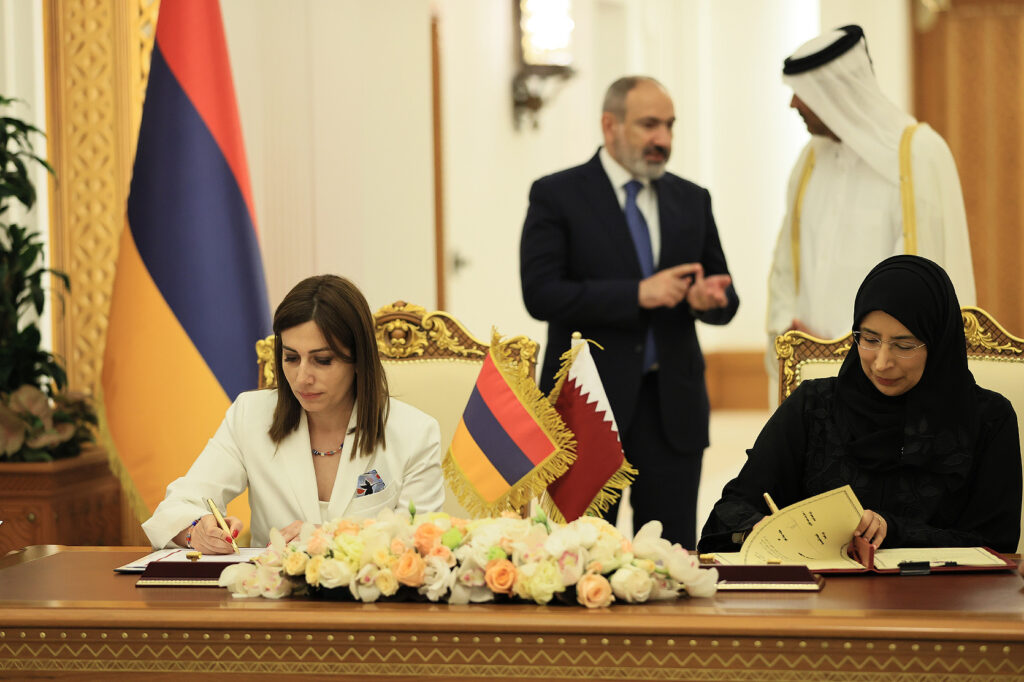 Armenia Qatar Keen To Deepen Cooperation In It Agriculture Air Communication Tourism