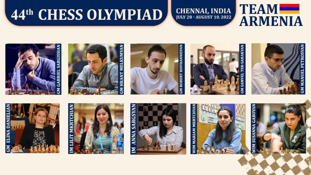 Armenia's Men's Chess Team Wins Silver in Olympiad –