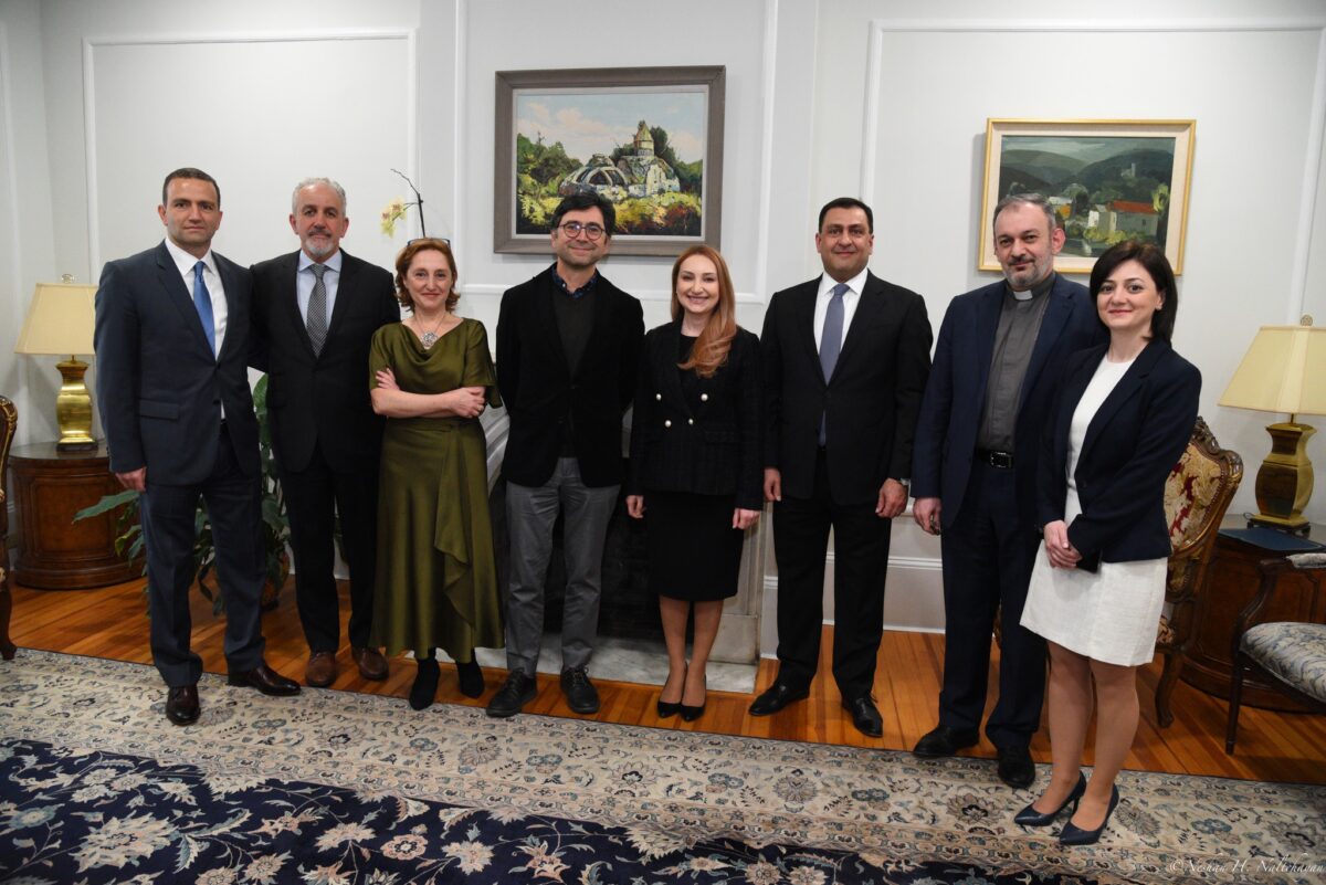 Armenian Embassy in US hosts reception in honor of Nobel laureate Ardem ...
