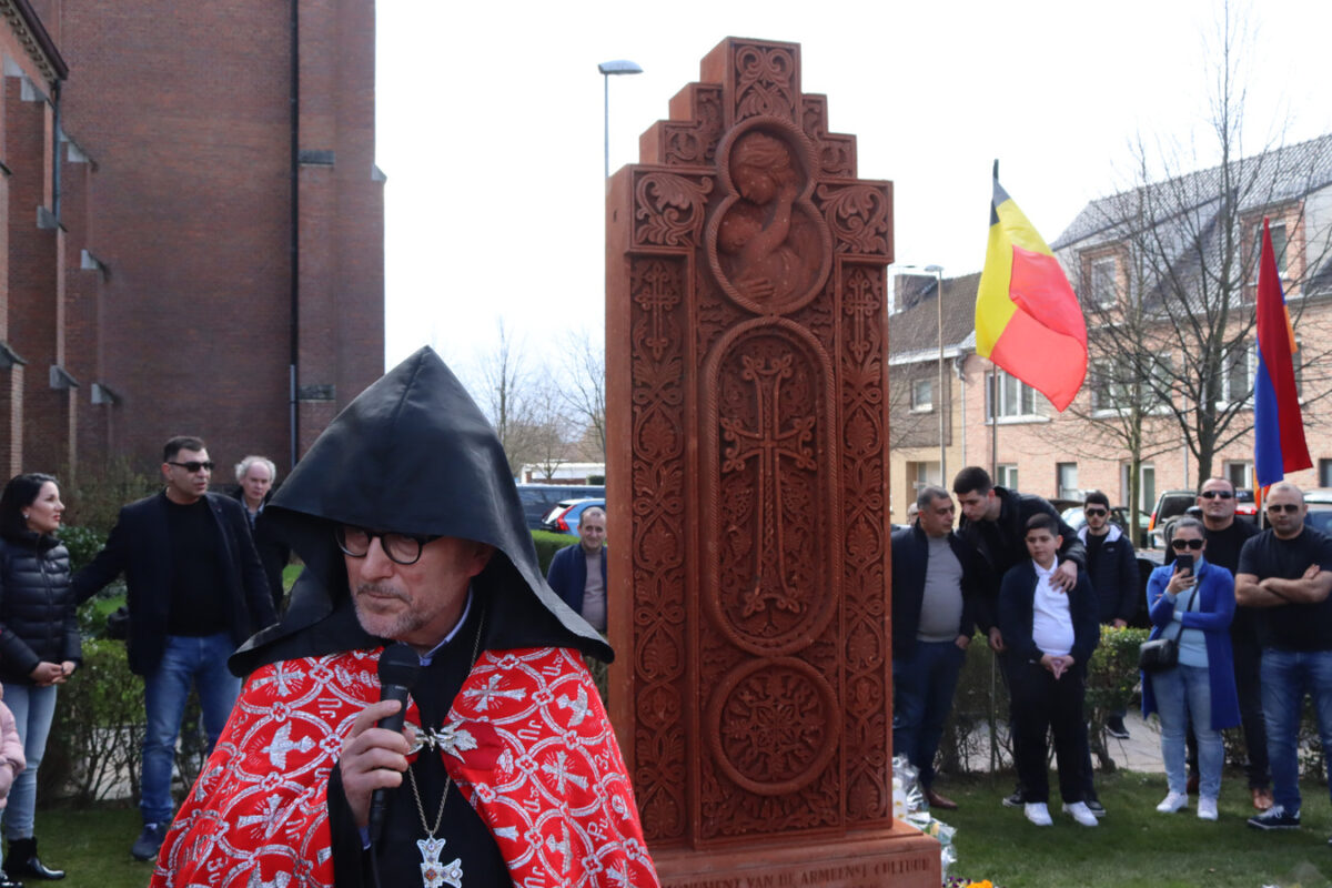 Armenian Cross stone Unveiled In Sint Niklaas Belgium Public Radio armenian-cross-stone-unveiled-in-sint-niklaas-belgium-public-radio