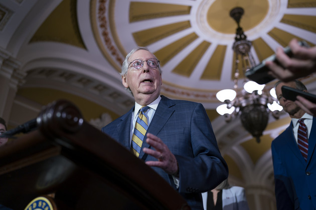 Mitch McConnell: US Senate Republican Leader In Hospital After Fall ...