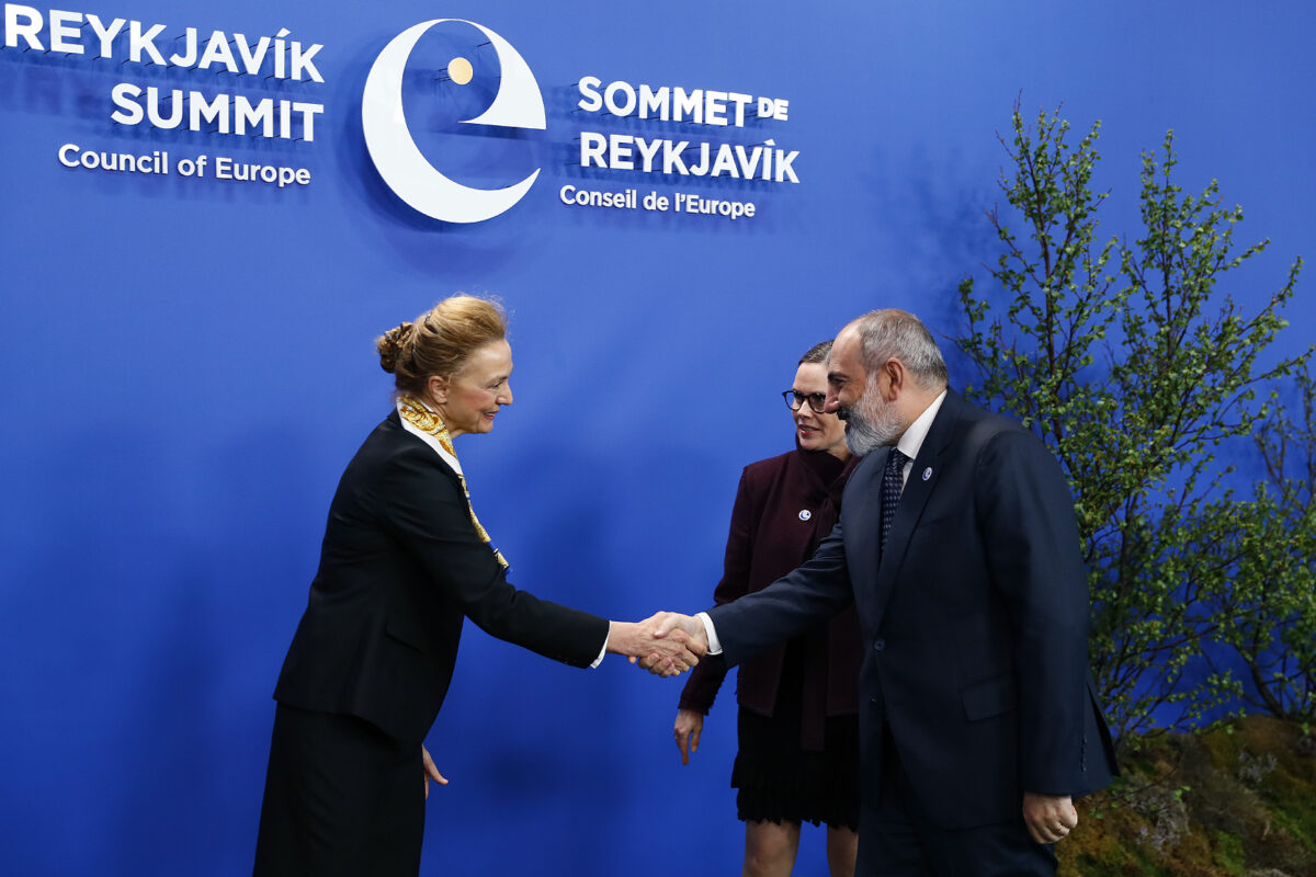 Armenian PM attends 4th Council of Europe summit in Reykjavik Public