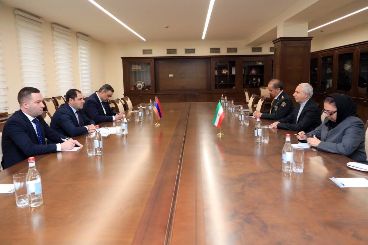 Armenian Defense Minister, Iran Ambassador discuss regional security ...