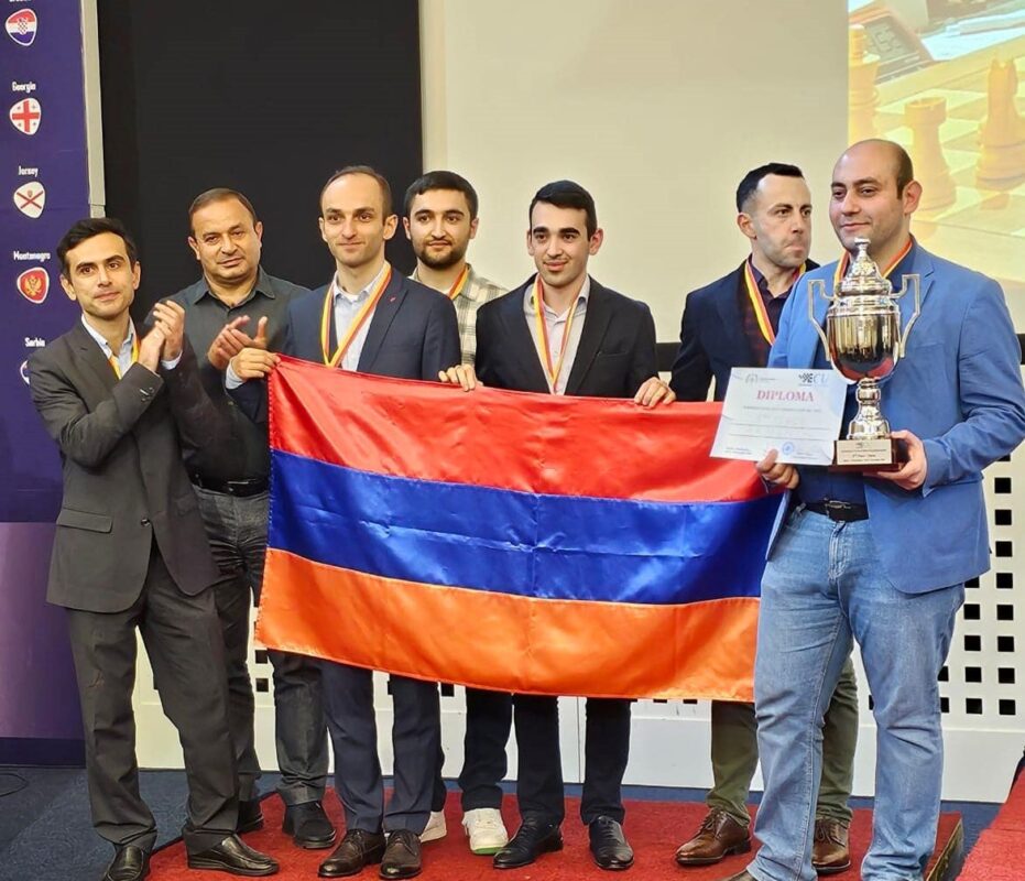 Armenia win European Pairs Blitz Chess Championship on European