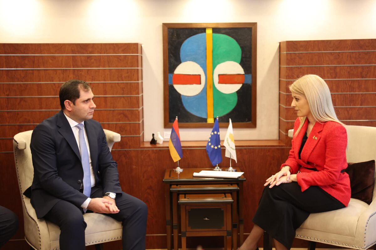 Armenian Defense Minister visits the Parliament of Cyprus Public