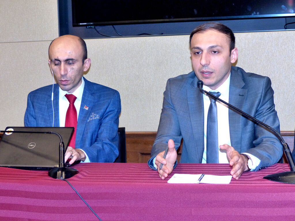 Stepanyan and Beglaryan present Artsakh people’s interests and ...