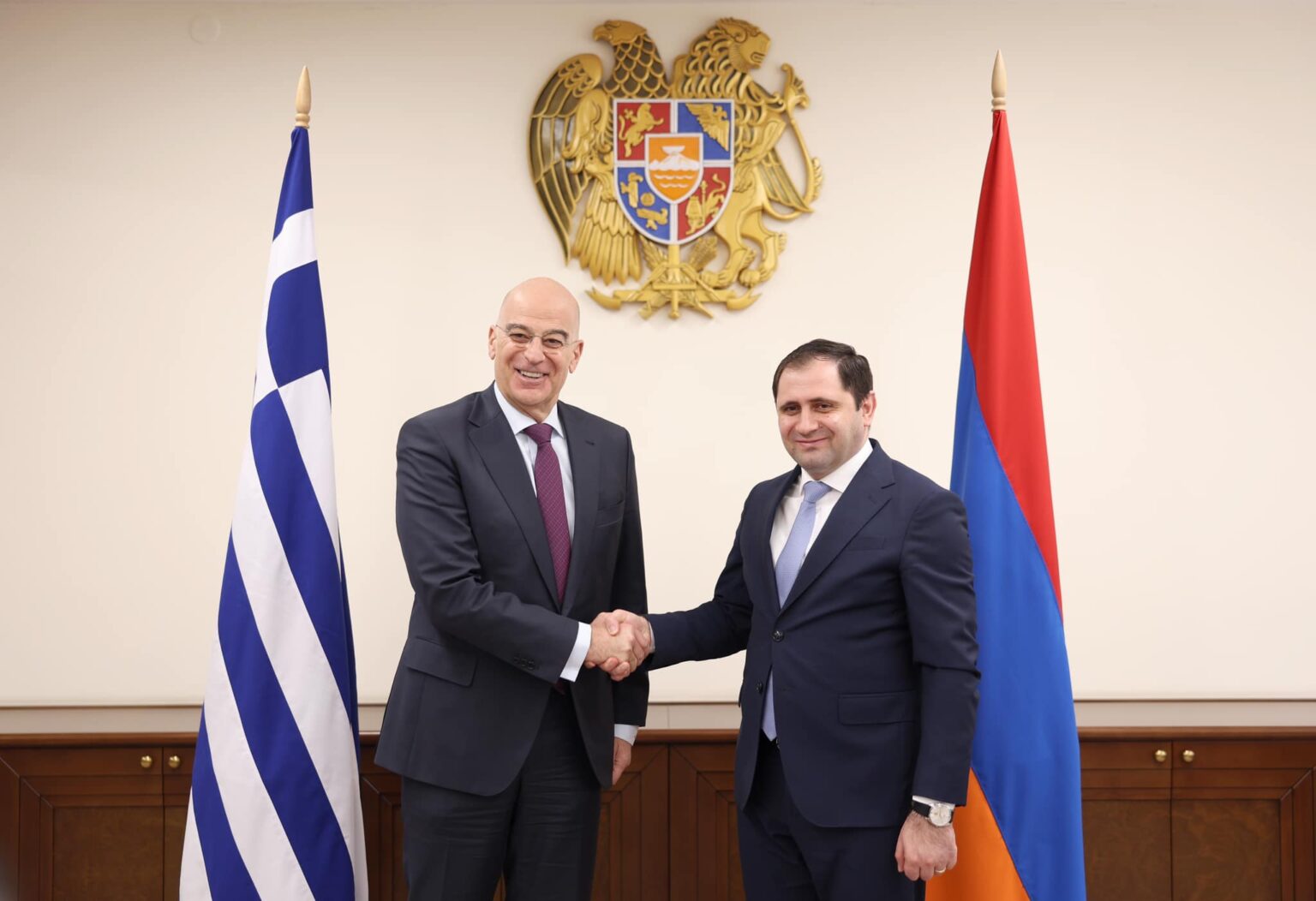 Armenia, Greece agree to enhance militarytechnical cooperation