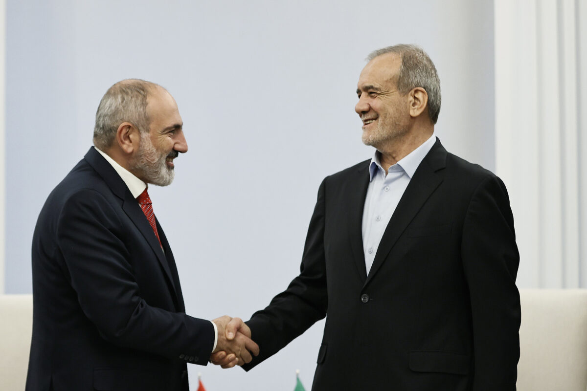 Armenia, Iran keen to expand cooperation: Pashinyan and Pezeshkian meet ...