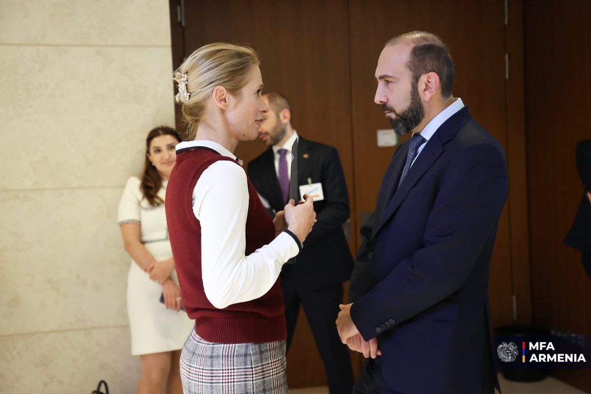 Mirzoyan, Kallas discuss Armenia-Azerbaijan peace process