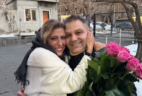 Vicken Euljekjian reunites with wife after five years in captivity
