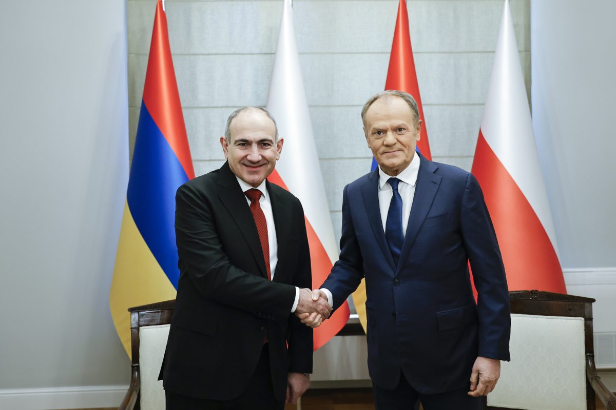 Pashinyan, Tusk discuss bilateral ties, regional issues in Warsaw