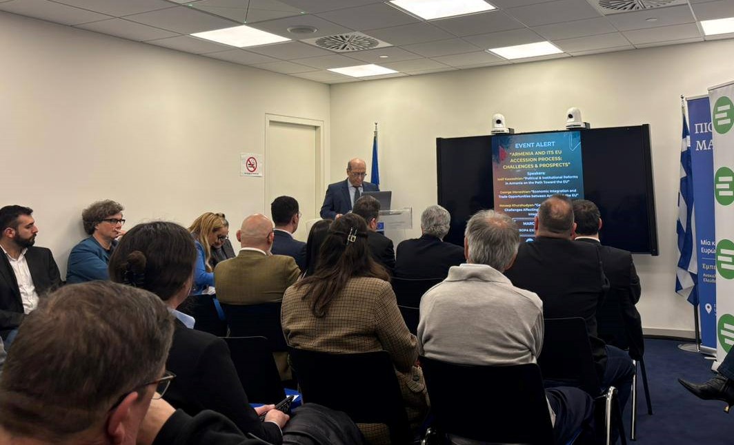 Armenian Ambassador highlights EU integration at Athens event